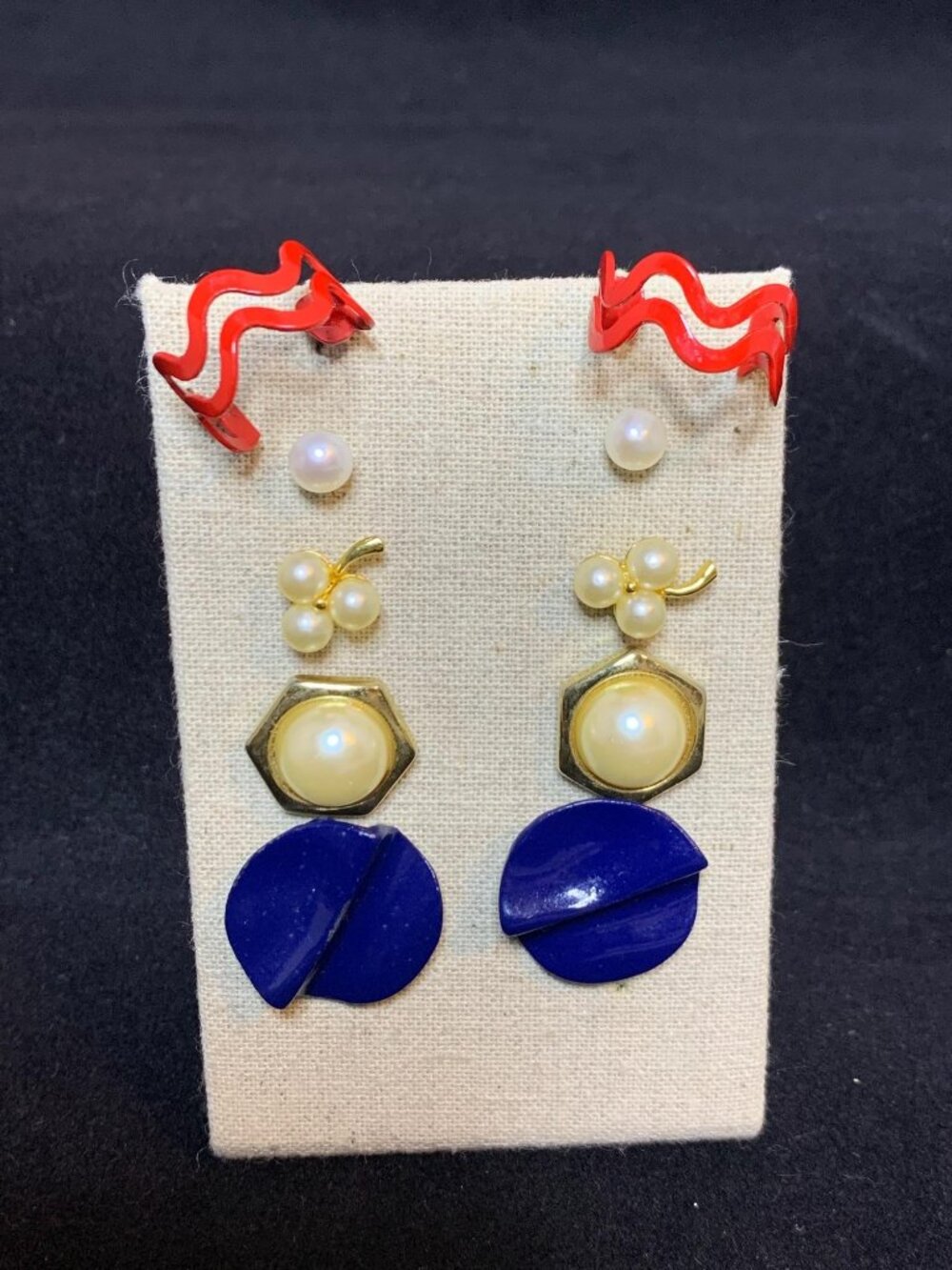 Lot of 5 Pair OF Pierced Earrings (2118)